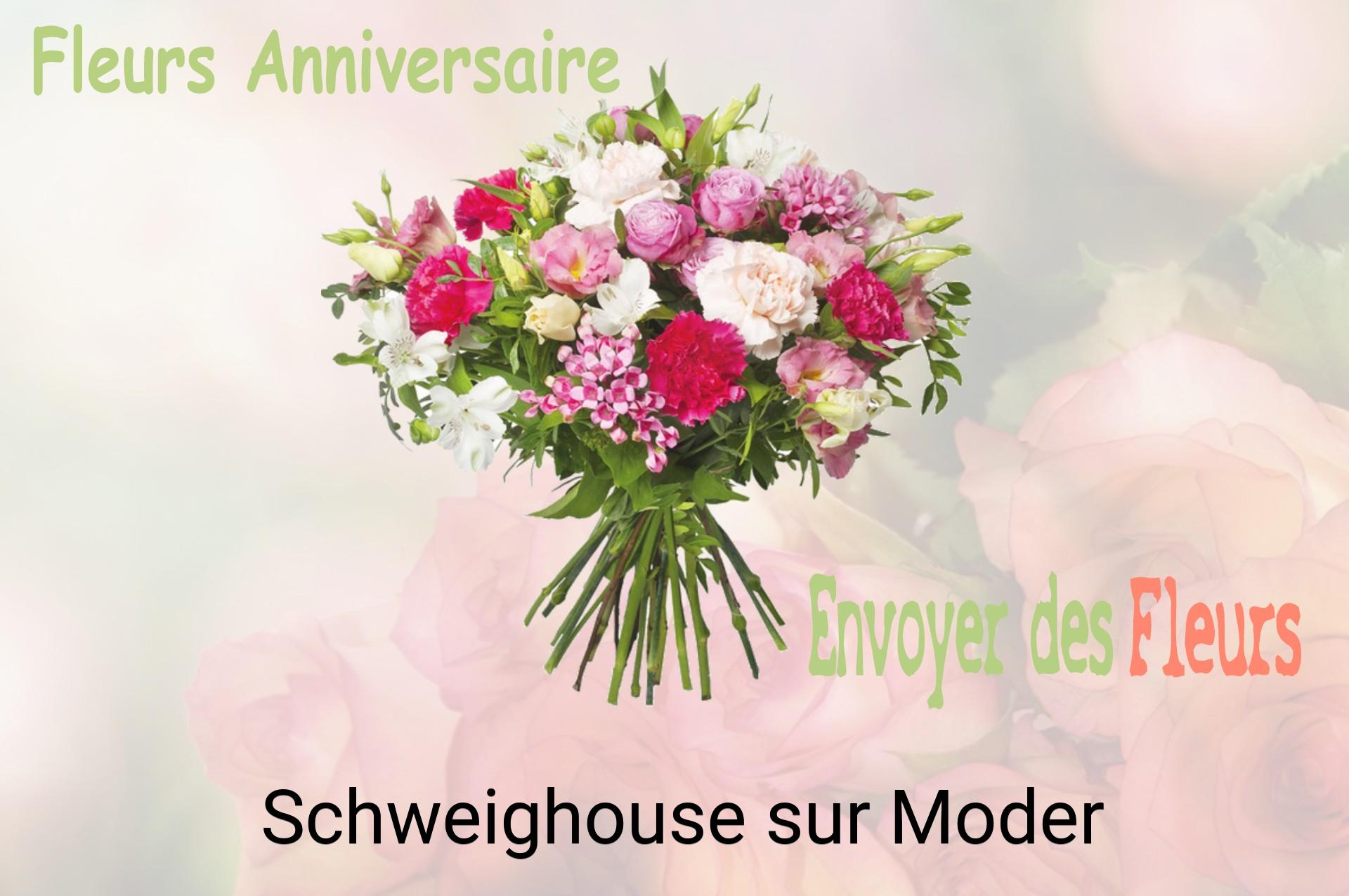 Bouquet de fleurs d’anniversaire livré à Schweighouse-sur-Moder