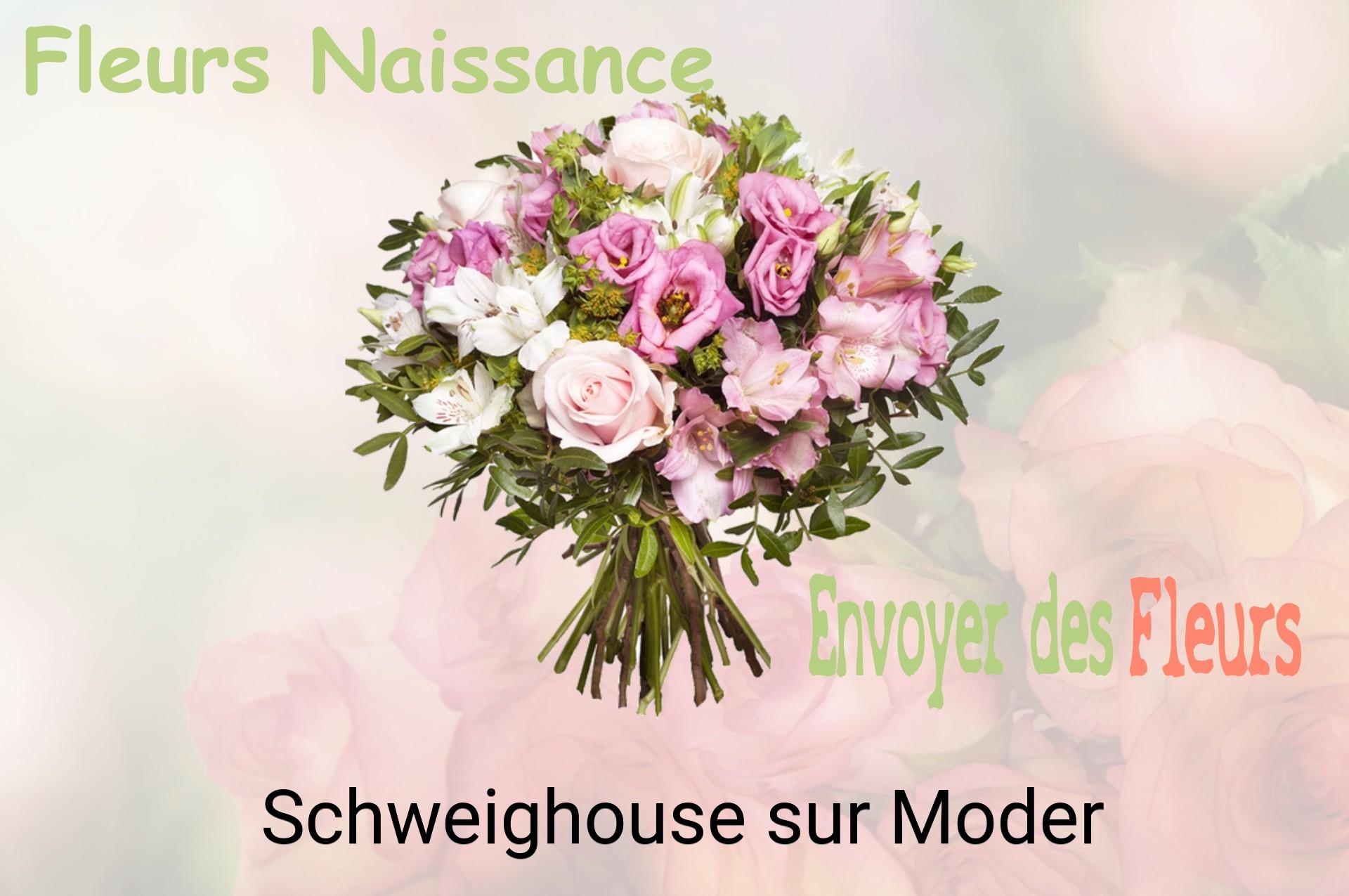 Bouquet de fleurs de naissance livré à Schweighouse-sur-Moder