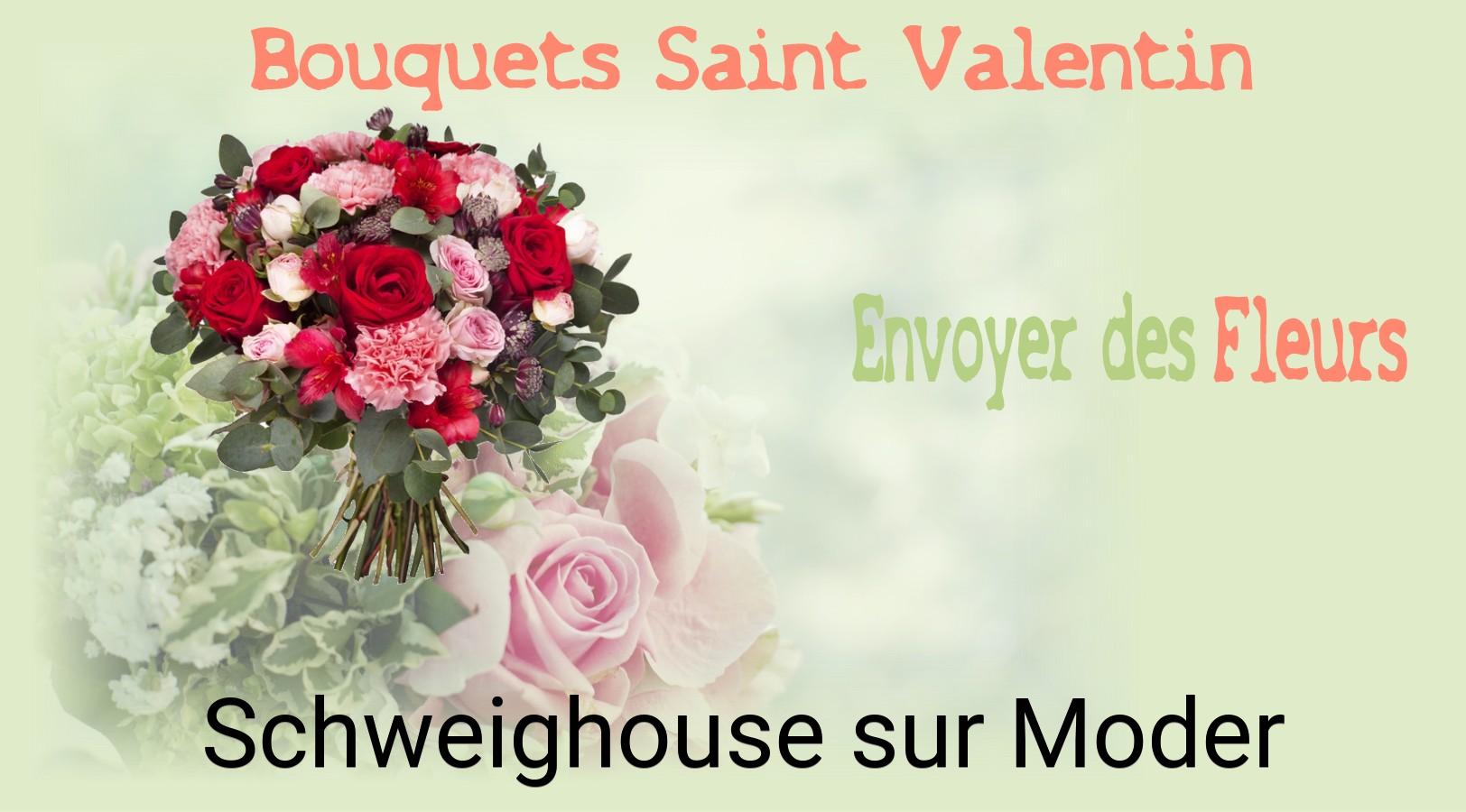Roses de Saint-Valentin livrées à Schweighouse-sur-Moder